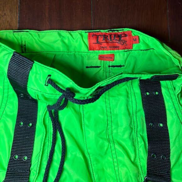 Tripp NYC Space Out Pant Neon Green Size Medium Brand New with Tags - Picture 7 of 12